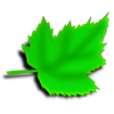 download Leaf 3a clipart image with 90 hue color