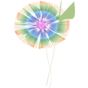 download Dream Flower clipart image with 315 hue color
