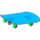 download Skateboard clipart image with 135 hue color
