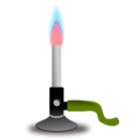 download Bunsen Burner clipart image with 315 hue color