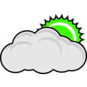 download Cloudy clipart image with 45 hue color