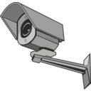 download Surveillance Camera clipart image with 225 hue color