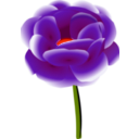 download Peony clipart image with 315 hue color
