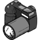 download Camera clipart image with 135 hue color