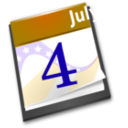 download 4th July Calendar clipart image with 45 hue color