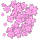 download Tile Effect Sakura 2 clipart image with 315 hue color