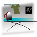 download Ironing Table clipart image with 135 hue color