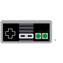 download Nintendo 8 Bit Controller clipart image with 135 hue color