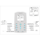 download Remote Control Unit clipart image with 135 hue color