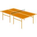 download Table Tennis Table clipart image with 180 hue color