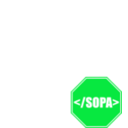 download Stop Sopa clipart image with 135 hue color