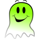download Ghost Smiley clipart image with 45 hue color