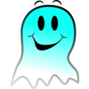 download Ghost Smiley clipart image with 135 hue color