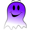 download Ghost Smiley clipart image with 225 hue color