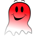 download Ghost Smiley clipart image with 315 hue color