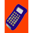 download Purple Calculator 2 clipart image with 315 hue color