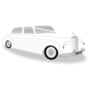 download Wedding Car clipart image with 270 hue color