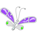 download Butterfly clipart image with 90 hue color