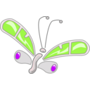 download Butterfly clipart image with 270 hue color