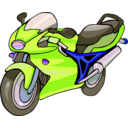 download Motorcycle Clipart clipart image with 225 hue color