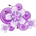 download Flowers Of Blackthorn clipart image with 225 hue color