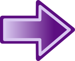 Purple Arrow Shape