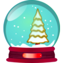 download Snow Globe clipart image with 315 hue color