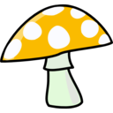 download Mushroom clipart image with 45 hue color