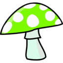 download Mushroom clipart image with 90 hue color