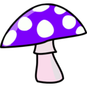 download Mushroom clipart image with 270 hue color