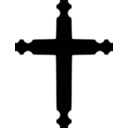 download Simple Fancy Cross clipart image with 45 hue color