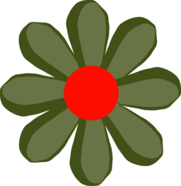 Green Flower Clipart | i2Clipart - Royalty Free Public Domain Clipart